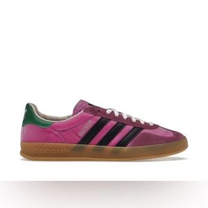 adidas x Gucci gazelle pink sneaker